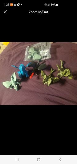 How to train your dragons action figures