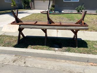 Free table and bench