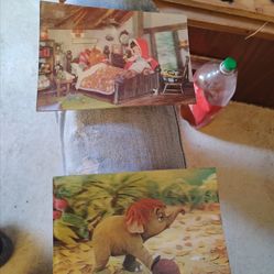 1966* Vintage 3D Lenticular* Disney * post cards*