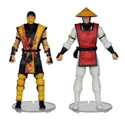 McFarlane Mortal Kombat Klassics Scorpion And Raiden 2pk Set