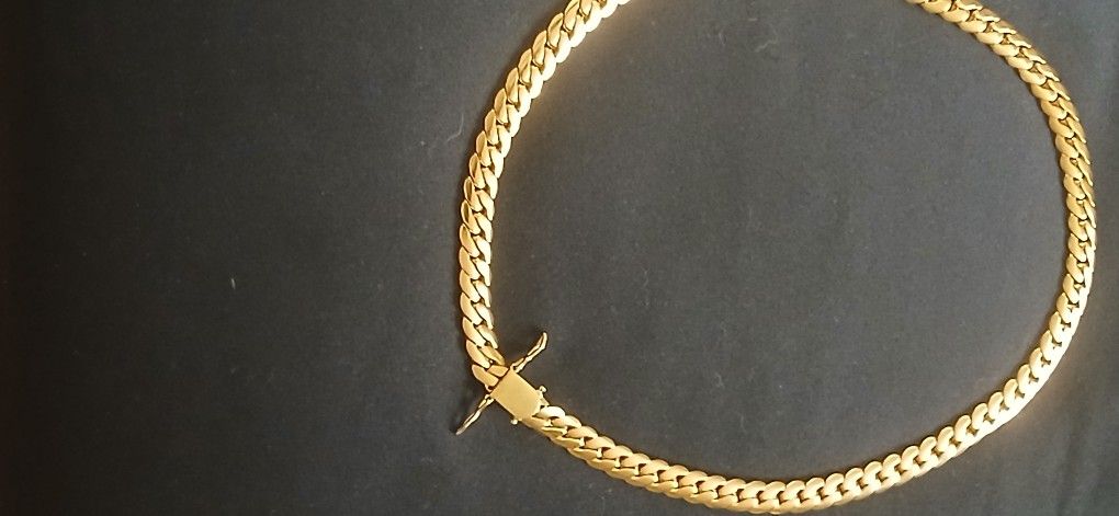 14k Gold Cuban Chain 