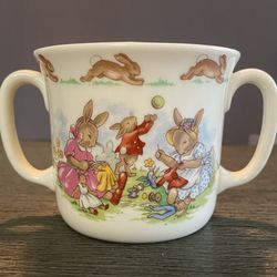 Vintage Royal 1936 Doulton Bunnykins English Fine Bone China Cup 