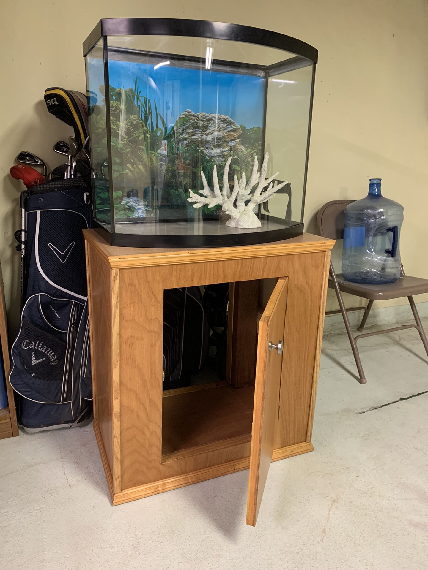 Aquarium, 26 Gallon Bow Front