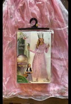 The Wizard Of Oz Glinda Costume - Child Medium 8-10