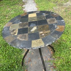 Slate Bistro Table