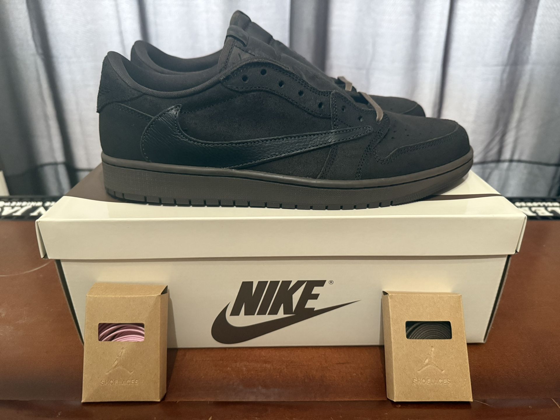 Size 12 - Jordan 1 Retro Low OG SP Travis Scott Velvet Brown