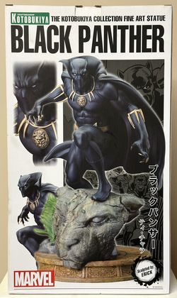 Kotobukiya Collection Fine Art Statue Black Panther Marvel for