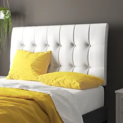 White Upholstered Headboard