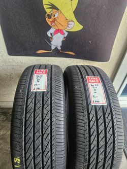 215/55/18 Bridgestone Tires (2)