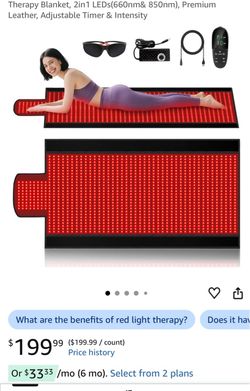 Red light therapy mat used 1 time