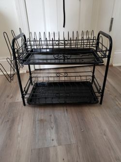 dish rack 2 layers