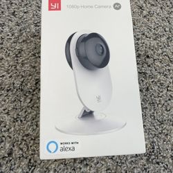 YI Pro Home Security Camera, 2.4Ghz Indoor Camera with Person, Vehicle, Animal Detection, Phone App for Baby, Pet, Dog Monitoring, Works with Alexa