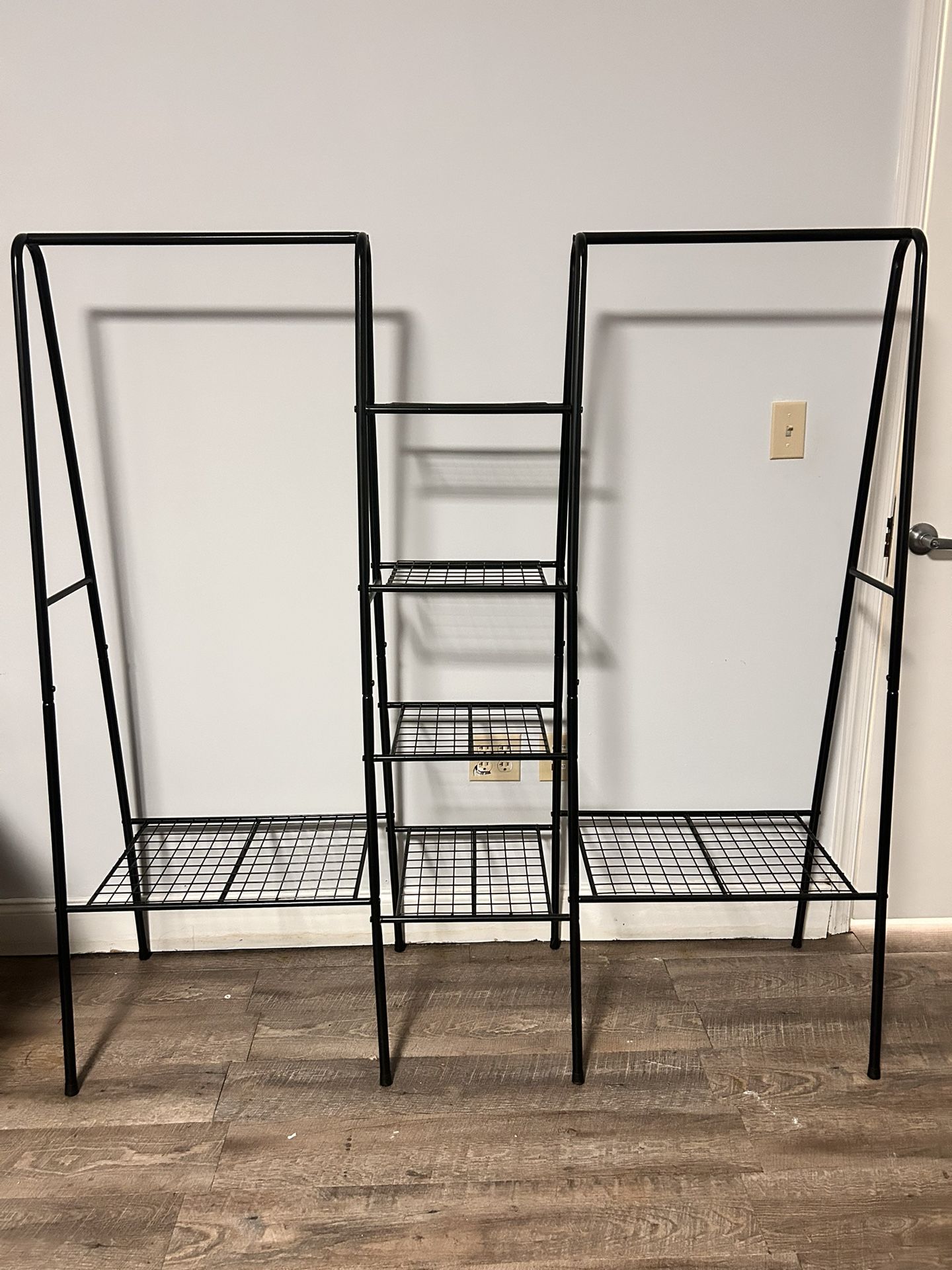Black Metal Clothing Rack
