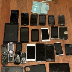 Cell Phone Lot For Parts 