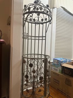 Large Decorative Metal vintage bar