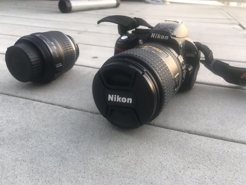 NIKON D3100 CAMERA & NIKON AF-S NIKKOR 18-300mm LENS