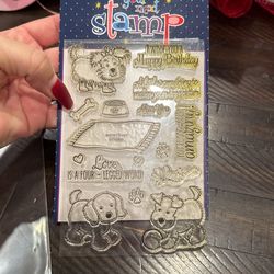 Dog Clear Stamp 