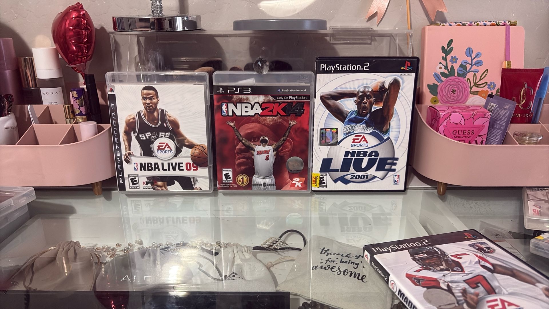 NBA 2k 14 PS3 NBA Live 09 PS3 NBA Live 2001 Ps2