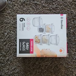 6 Baby Food Containers 