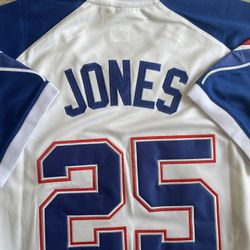 Andruw Jones Atlanta Braves 70s Throwback Men's Large