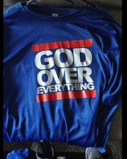 God Over Everything Graphic T-Shirt 6XL