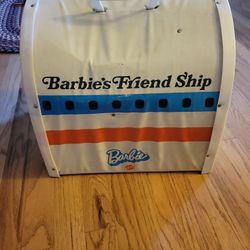 Vintage 1972 Barbie Friend Ship United Airplane