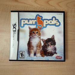 Purr Pals Nintendo DS Crave Entertainment Simulation E NTSC-U/C 2006 w/ Manual