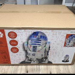 STAR WARS ANIMATED R2-D2 CHRISTMAS DECORATION HOME DEPOT 3.5 FT SOLD OUT