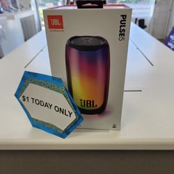 JBL Pulse 5 Bluetooth Speaker- Pay $1 DOWN AVAILABLE - NO CREDIT NEEDED