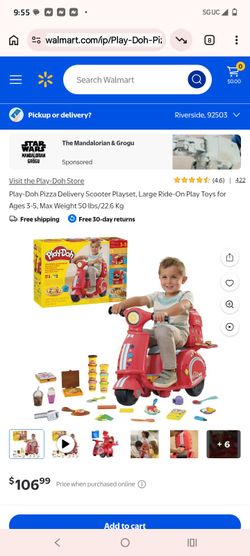 PLAYDOH PIZZA DELIVERY/ADORABLE!