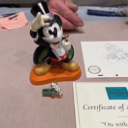 Disney “On With The Show” - Collectors Society Piece