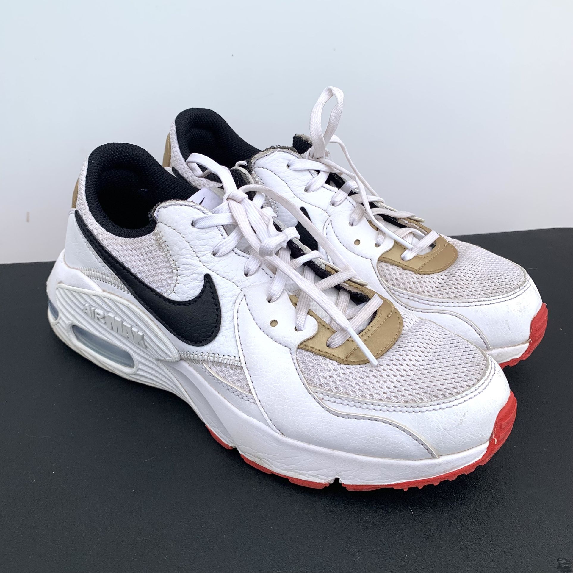 Nike Air Max Excee Women’s Running Shoes - White, University Gold, Red