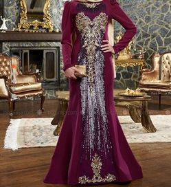 Mermaid long sleeve dress