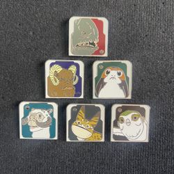 Disney Pins - Star Wars Galaxy Creatures