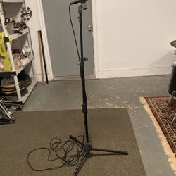 MIKE , CABLE AND STAND