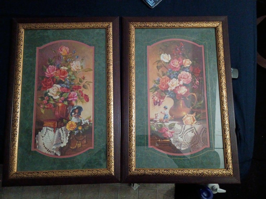 Two Framed Pics By D. Giacomo