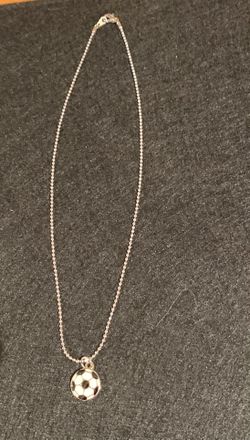 Soccer ball Necklace For Children