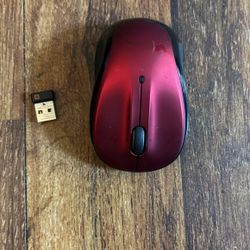 Logitech M325 Wireless Mouse W/ Unifying Receiver Red 