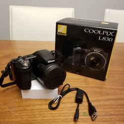 Nikon L830 - Like New!!! Super reduced.