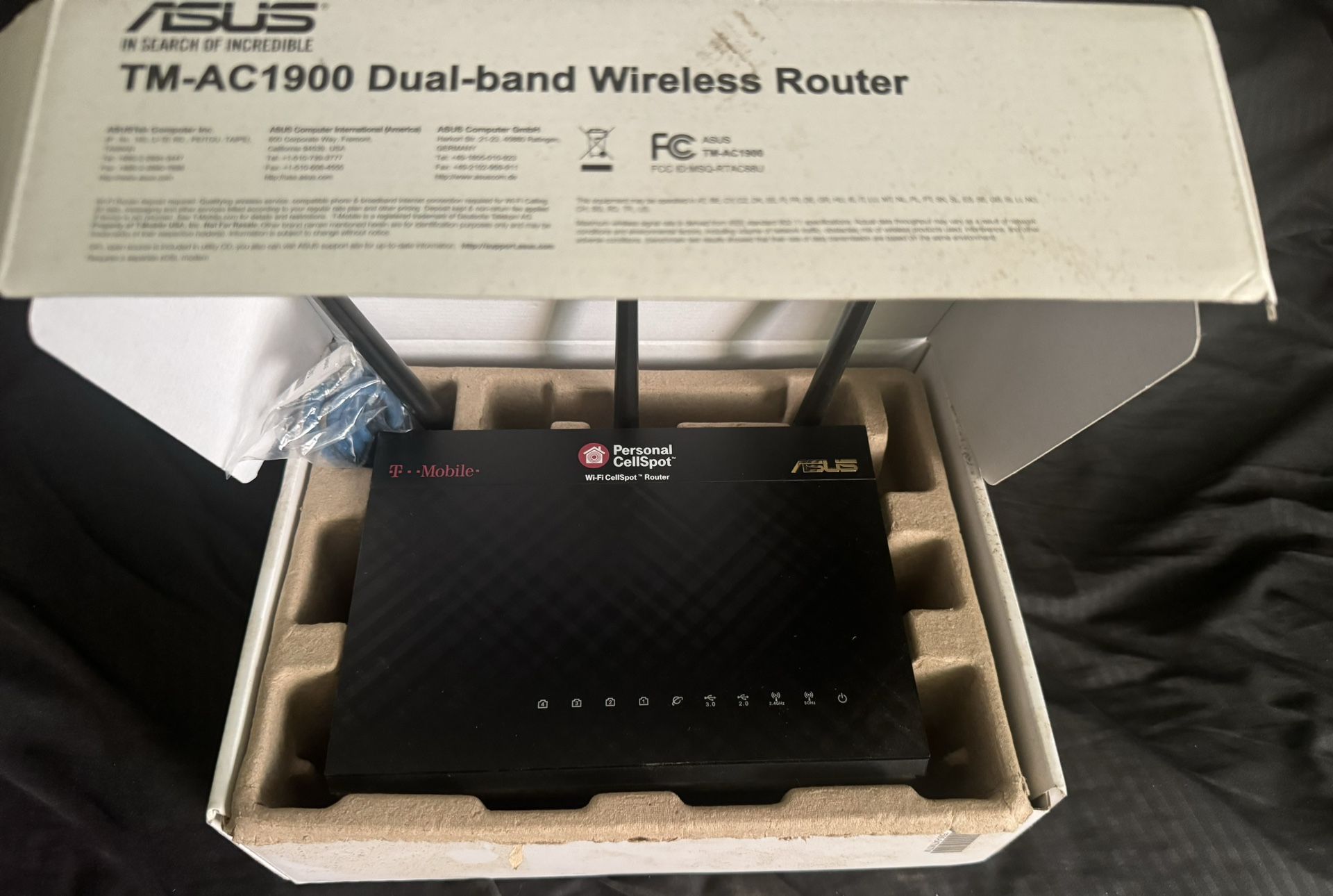 ASUS Dual Band Wireless Router TM-AC1900