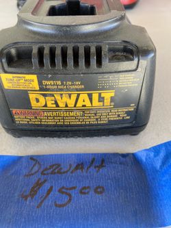 Dewalt Charger 7.2V -18V