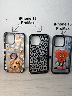 Casetify iPhone 13 Promax Case X 2 / 15 Promax X 1
