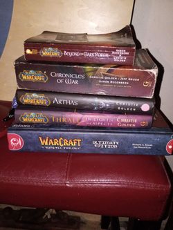 World of Warcraft Book Lot – 5 Books