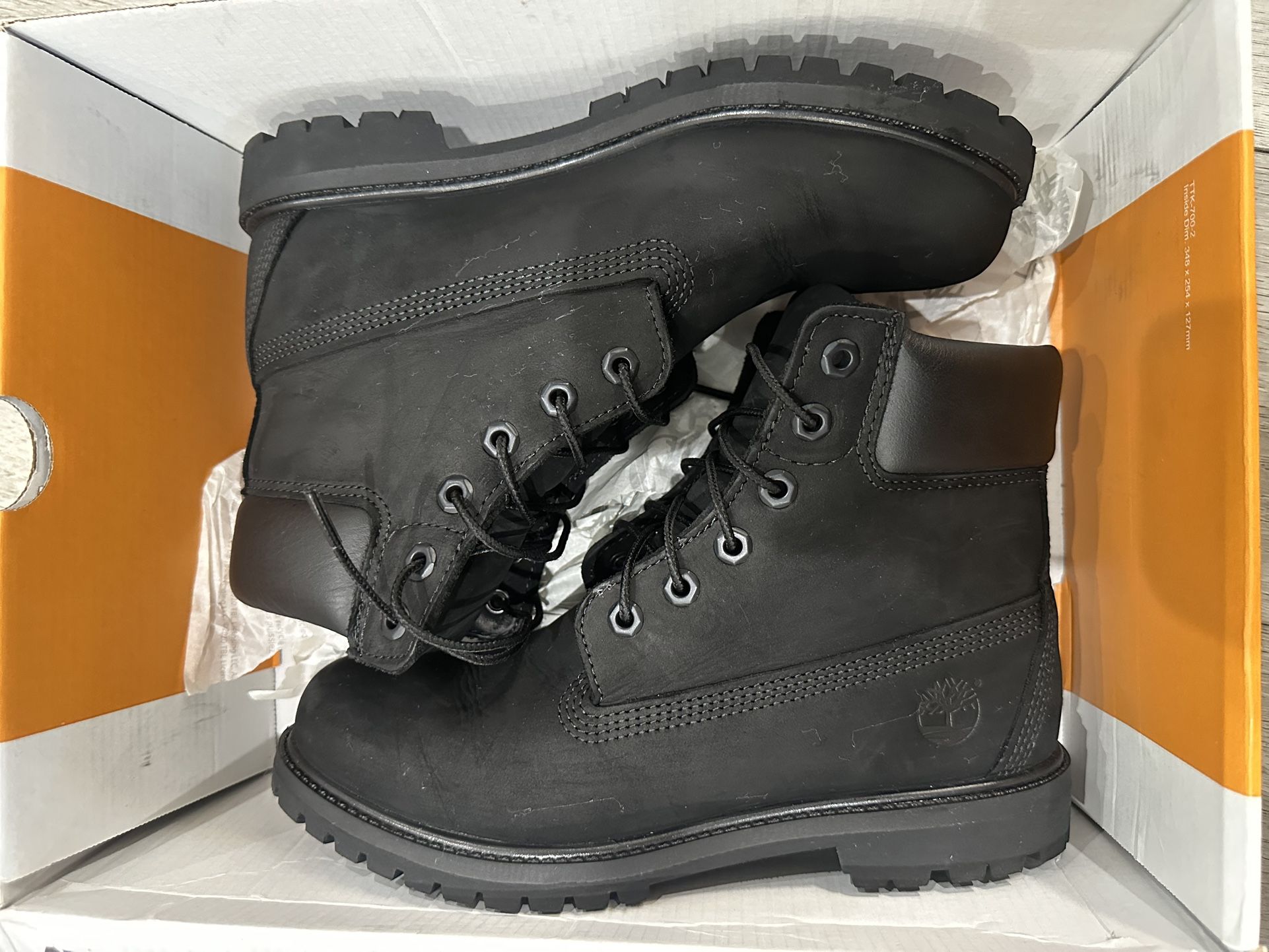 9W Timberland Premium 6in Lace Waterproof Black