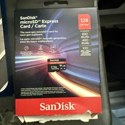 Sandisk Micro SD Express 128 gig