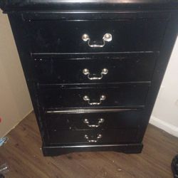 nice black dresser