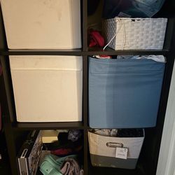 Ikea black bookshelf