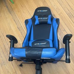 GTRACING Black and Blue Gaminng Chair