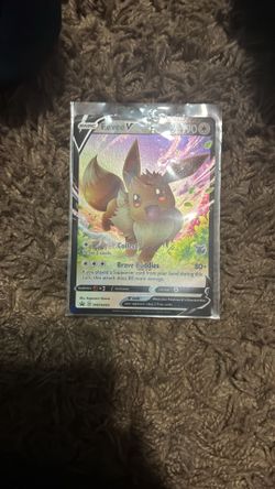 Eevee V Black Star Promo card