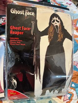 Ghost face girls costume
